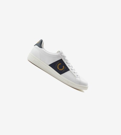 Fred Perry B721 Sneakers Heren Wit | ZLR185097