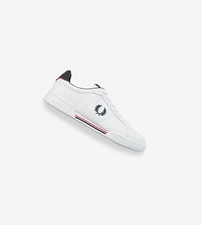 Fred Perry B722 Sneakers Heren Wit | NPK149720