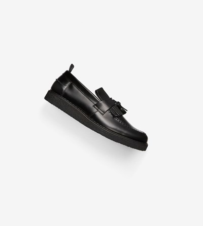 Fred Perry George CoxTasse Loafers Heren Zwart | BZU263148