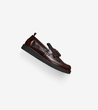 Fred Perry George CoxTassel Loafer Loafers Dames Bordeaux | QFM376052