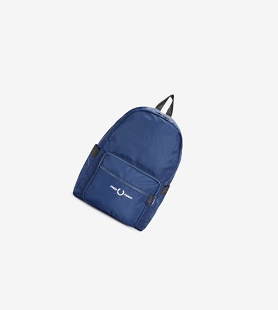Fred Perry Grafische Tape Backpack Tassen Heren Donkerblauw | VFA934507