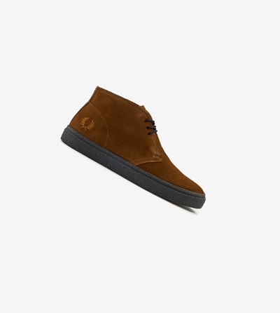 Fred Perry Hawley Laarzen Heren Zwart | TIC024396