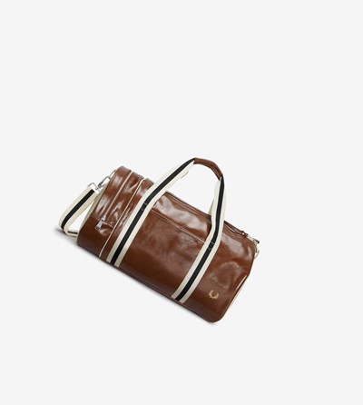 Fred Perry Laurel Wreath Barrel Bag Tassen Heren Bruin | WPT176342