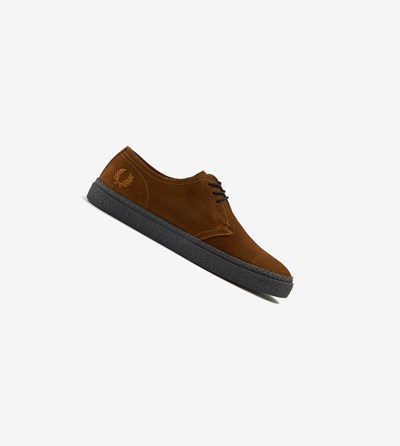 Fred Perry Linden Suede Schoenen Heren Grijs | HQL541039