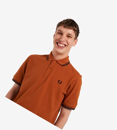 Fred Perry M12 Poloshirt Heren Donkerblauw | MKO610852