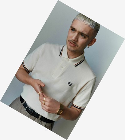 Fred Perry M12 Poloshirt Heren Donkerblauw | SZI426783