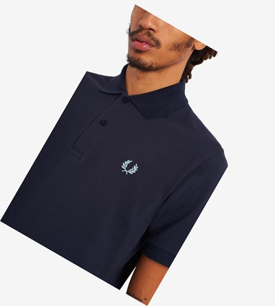 Fred Perry M3 Poloshirt Heren Donkerblauw | FRJ092581