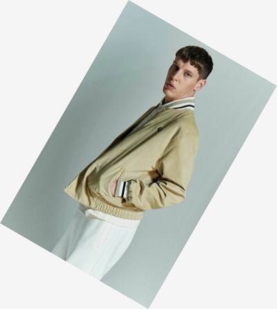 Fred Perry Made In England Needlecord Tennis Bomber Jassen Heren Grijs | EGA906138