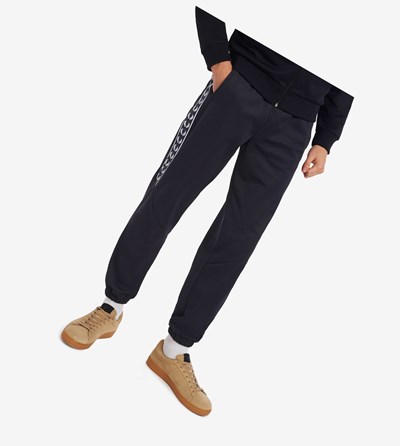 Fred Perry Panelled Taped Track Pants Broek Heren Donkerblauw | SVB479203
